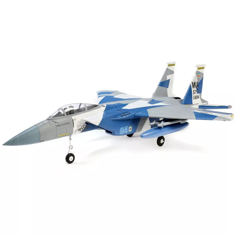 E-flite RC Flugzeug Jet F-15 64mm BNF Basic mit AS3X SAFE - Bild 1 von 4