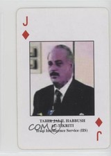 2003 Iraqi Most Wanted Playing Cards Tahir Jalil Harbbush Al-Tikriti 00jz