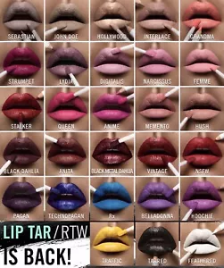 Obsessive Compulsive Cosmetics OCC Lip Tar RTW Ready To Wear 4ml ☆ Choose Color - Picture 1 of 35