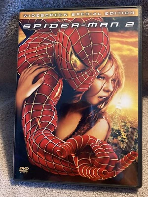 DVD Spiderman 2 Widescreen Special Edition Tobey Maguire 128 Minutes - Image 1 of 2