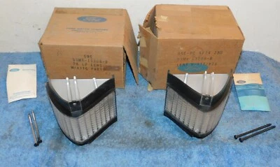 1973 1974 Mercury Marquis Brougham Colony Park NOS LH+RH PARKING LAMP LIGHT LENS - Image 1 of 4