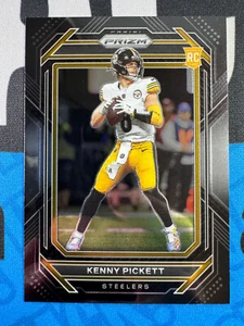 2022 Chronicles Prizm Black Kenny Pickett Silver Prizm Rookie RC #PB-6 Steelers - Picture 1 of 2