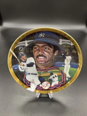6 1/2” “REGGIE JACKSON" YANKEES 1994 HAMILTON COLLECTION PLATE - Lot4504 - Image 1 of 2