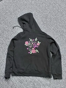 Vintage Victoria’s Secret Sexy Little Thing Pailletten Schwarz Pullover Hoodie - Large - Bild 1 von 8