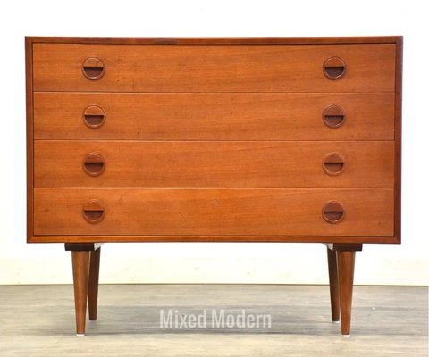 Danish Modern Teak Dresser Chest Cover