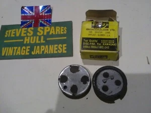 KAWASAKI S1,S2,S3, 1972-75, KZ750 H2,A,B,C,1972-1976, KZ900 Z1, PASTIGLIE FRENO ANTERIORI. - Foto 1 di 1