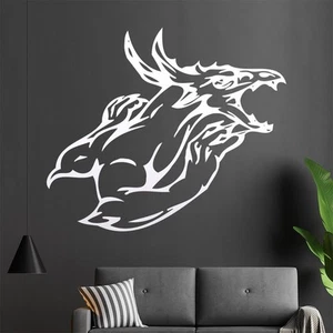 Dragon Attaque Autocollant Mur Décoratif Salon 0025 - Foto 1 di 204