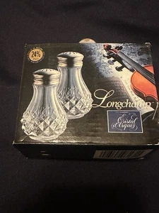 Longchamp Crystal Salt & Pepper Shakers - Picture 1 of 5