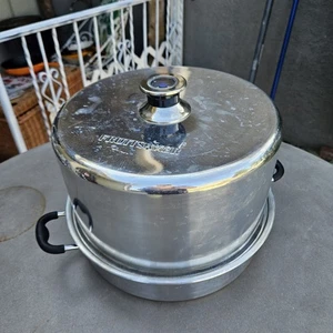 Fruit Saver Stainless Steel Steam Canner with Indicator Knob - Picture 1 of 12
