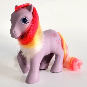 My Little Pony G1 Twinkle Eyed Sky Rocket Purple Fireworks 1985 de colección - Imagen 1 de 6