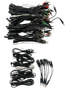 90 PCS Headset Splitter 3.5mm Jack Dual Male Adapter Mic and Audio Headphone AUX - Picture 1 of 2