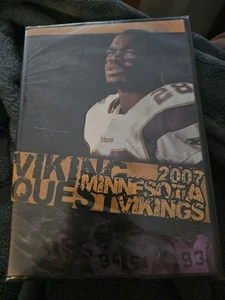 MINNESOTA VIKINGS 2007 QUEST rare dvd ADRIAN PETERSON NFL - Picture 1 of 3