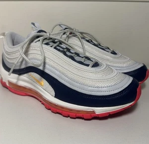 Nike Air Max 97 Midnight Navy Corredor Rosa Láser Naranja Mujer Zapatos Reino Unido 7.5 EE. UU. 10 - Imagen 1 de 10