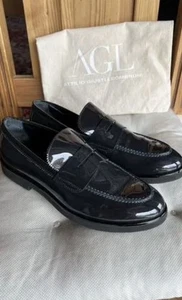 AGL loafer Slipper aus lack Leder NEU gr 40 - Bild 1 von 9