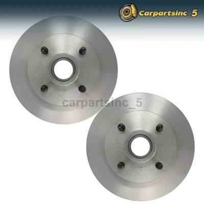 2 rotores de freno delanteros para Ford Mustang 5,0 L 1980 1981, para Mercury Capri 2,8 L 1979 Foto 1 de 4