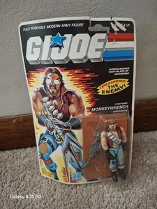 G.I. Joe Monkey Wrench Dreadnok Cobra 1985 Hasbro New Action Figure Vintage - Picture 1 of 12