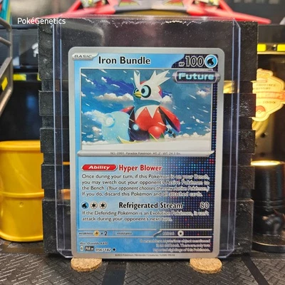 Iron Bundle Paradox Rift Pokémon TCG 056/182 Scarlet & Violet SV04 Uncommon - Image 1 of 4