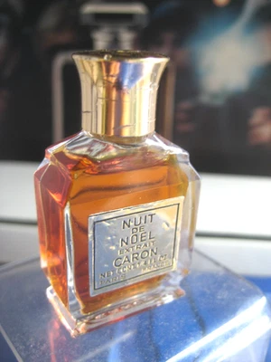 🎁Vintage **PERFUME 1/4 OZ Caron Nuit de Noel puro perfume Extrait Foto 1 de 3