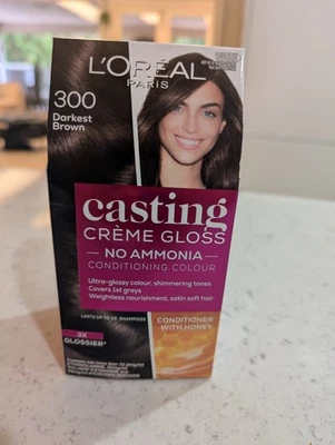 L'Oreal Paris Casting Creme Gloss 300 Darkest Brown (Pack Of 4) - image 1 of 3