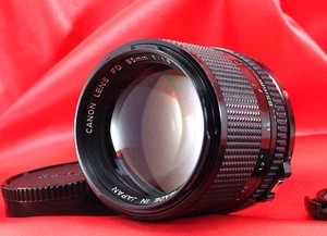 [Near MINT ] Canon New FD NFD 85mm f/1.8 Portrait Prim MF Lens w/Cap From JAPAN - Picture 1 of 24
