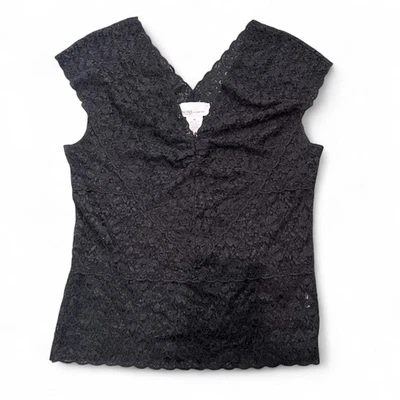 Y2K All Over Lace Sheer Top - Image 1 of 4