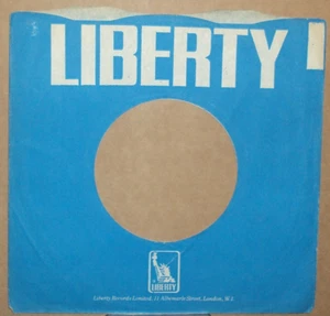 "Liberty","Company Sleeve",Original","45rpm","7inch","Record",Vintage,} )));0 - Foto 1 di 1