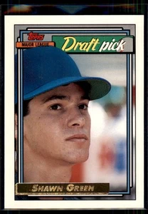 Topps Gold Shawn Green RC #276 1992 Toronto Blue Jays - Imagen 1 de 2