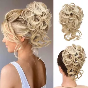 Grande morsetto a mascella mini chignon artiglio per capelli sintetico clip Updo chignon wiglet chignon chignon chignon chignon - Foto 1 di 24