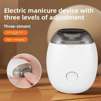 Electric Nail Grinder 2 IN 1 Fingernail Trimmer  for Baby Adult - Image 1 of 4
