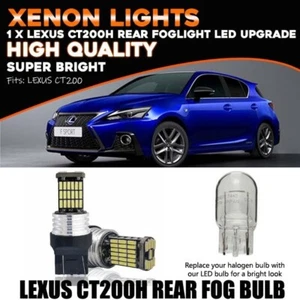 1x LEXUS CT200H 2011-2018 T20 W21W 7440 Rear Fog Light LED Upgrade Bright Bulb - Picture 1 of 1