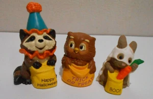 Lote de 3 estatuillas de Halloween en miniatura con sello - Imagen 1 de 3