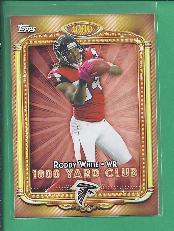 *2013 topps 1000 yard club RODDY WHITE no.15  Atlanta Falcons   - Image 1 of 1