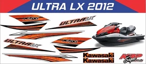 KAWASAKI ULTRA LX 2012 Graphics / Decal / Sticker Kit CUSTOM - Picture 1 of 1