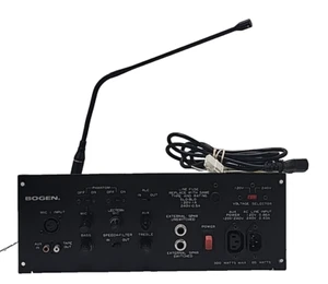 Bogen 300 Watt Max Podium PA System Amplifier w/ Microphone Tested Working - Picture 1 of 24