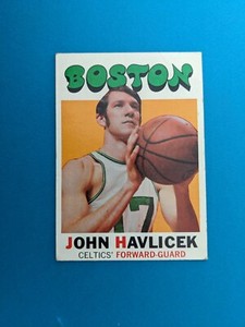 1971-72 Topps Set-Break # 35 John Havlicek EX-EXMINT Hall of Famer vintage 