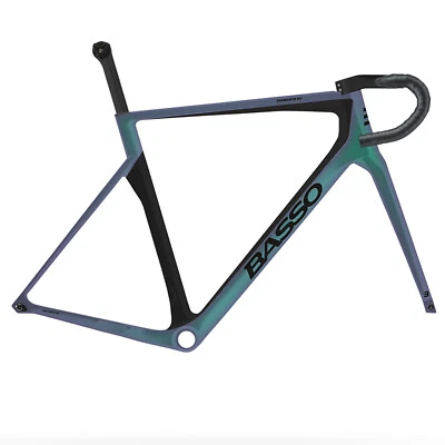 Basso Diamante SV Carbon Road Bike Frameset Medium 53cm Disc Brake Aurora - Image 1 of 4