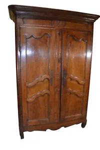 antico armadio stile Luigi XV epoca primi '800 in ciliegio massello francese - Foto 1 di 19