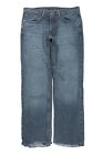 LEVI’S 514 Jeans Raw Hem W32 L30 Denim Fit Vintage Faded Wash 91AJ
