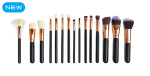 GameMantra Soft 15Pcs Pro Face Powder Makeup Brushes Set Eyeshader Blending H... - Picture 1 of 5