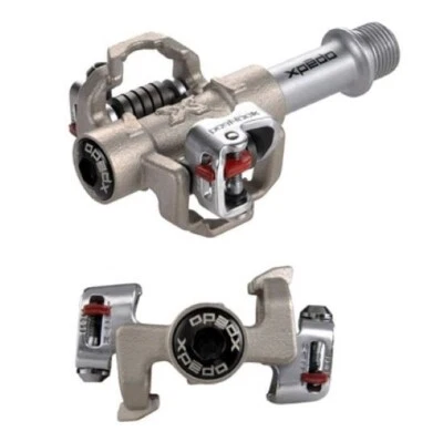 Pedales MTB Xpedo M-Force 3 Cromoly Doble Cara Sin Clip, 9/16", Bronce Foto 1 de 3