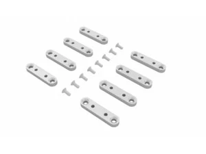 Servo mounting plates 10+11mm, LOGO 700/800 (4) (05021) - Picture 1 of 1