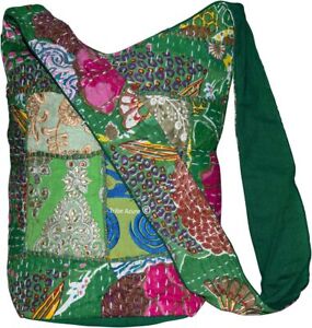 Tribe Azure Women Fashion Hobo Floral Shoulder Bag Monk Canvas Sling Tote Handba