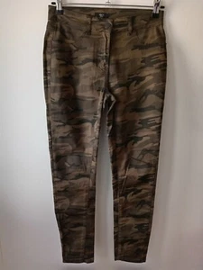 Ladies Camoflage Skinny Trousers UK Size 8 - Picture 1 of 2