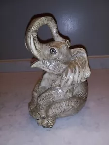 Barattolo biscotti elefante ceramica italiana Vietri - Foto 1 di 9