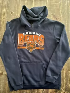 Boys Size XL 18/20 NFL Team Apparel Youth Chicago Bears hooded sweatshirt - Picture 1 of 1