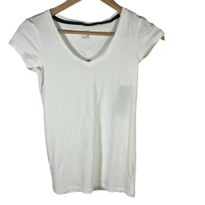Energie Juniors' Short Sleeve V-Neck Tee Color Bright White Size Small - Picture 1 of 4