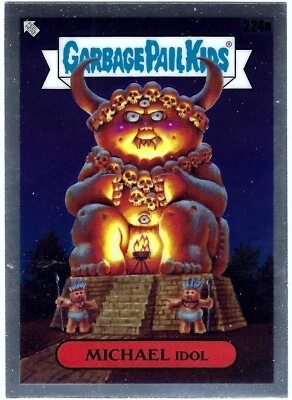 2023 Chrome Series 6 GPK Garbage Pail Kids CS6 MICHAEL Idol #224a Base A - Image 1 of 4