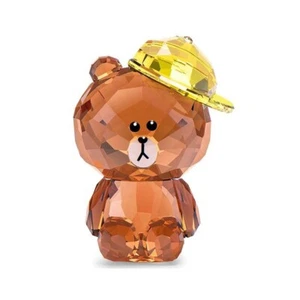 AUTHENTISCHE SWAROVSKI BRANDNEU Line Friends - brauner Kristallbär Figur 5492743 - Bild 1 von 2