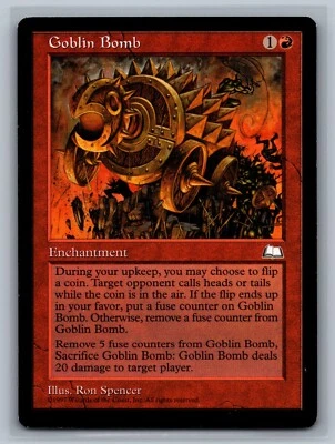Magic The Gathering Weatherlight Goblin Bomb MTG TCG CCG - Image 1 of 2