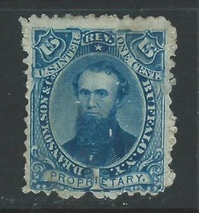 Bigjake: RS-196d, 1 cent D. Ransom, Son & Co. - Match & Medicine - Picture 1 of 2